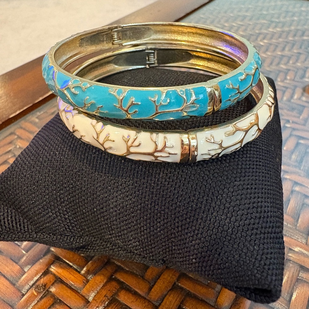 Enamel Bangle Bracelets